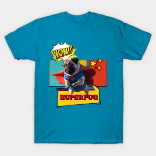 Super Pug, Hero Shirt T-Shirt